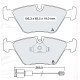 Колодки тормозные передние BMW 5-th (E34), 3-th (E36, E46), 7-th (E32) D494E (GDB916) (пр-во Intelli