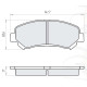 Колодки тормозные передние NISSAN Qashqai / Qashqai +2 (J10, JJ10) 02.07-04.14, X-Trail (T31) 06.07-