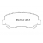 Колодки тормозные передние MAZDA CX-5 (KE, KF) 11.11-… D538E (GDB3562) (пр-во Intelli)