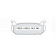 Колодки тормозные задние MAZDA 626 IV (GE), V (GF), MX-6, XEDOS 6  92-99 D551E (GDB1140) (пр-во DAFM