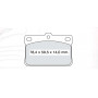 Колодки тормозные передние TOYOTA Corolla (KE, TE, E7) 79-87  //  MITSU Colt I (A15_A), Galant I (A1