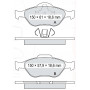 Колодки тормозные передние FORD Fiesta IV-V 95-08, Fusion (JU) 02-12,  Ka (RB), Puma (EC)  //  MAZDA