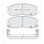 Колодки тормозные передние MITSU Lancer IV-V-VI, Colt II-IV, Galant IV-V-VI, Space Wagon, Eclipse I-