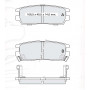 Колодки тормозные задние MITSU Pajero I-II, Pajero Sport, Sigma, Space Wagon, L300, L400, Delica D82