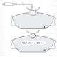 Колодки тормозные передние RENA Clio II, Symbol I, Megane I, Laguna I, Safrane I-II, Scenic I D926E