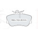 Колодки тормозные передние MB C-class (W202) D937Ei (GDB1094) (пр-во Intelli)