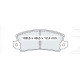 Колодки тормозные задние FIAT Croma  //  LANCIA Dedra  D960E (GDB155) (пр-во Intelli)