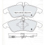 Колодки тормозные передние MB Sprinter (901, 902, 903, 904, 906, 909) 95-…, Vito 638 97-03 // VW LT