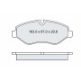 Колодки тормозные передние MB Sprinter II (906) 06-…, Vito/Viano (W639) 03-14, Vito (W447) 14-…  //