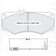 Колодки тормозные передние MB Bus 207-410 77-96, G-Classe (W460, W461) 79-...  D261SM (GDB317) (пр-в