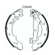 Колодки тормозные задние 229x40 BMW 3 (E30) 82-91 DA298 (GS6237) (пр-во DAFMI)