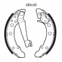 Колодки тормозные задние 180x30 VW Golf I/II/III 74-92, Polo 75-02  //  AUDI 80 78-86, A2 00-05  //