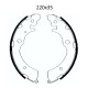 Колодки тормозные задние 220x35 HONDA Civic VII  01-05, HR-V 99-…, CR-V I 99-02, Accord IV 90-93 DA3