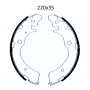 Колодки тормозные задние 220x35 HONDA Civic VII  01-05, HR-V 99-…, CR-V I 99-02, Accord IV 90-93 DA3