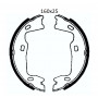 Колодки тормозные задние 160x25 OPEL ASTRA F 91-02, Kadett E 84-91, Omega A 86-93, Vectra A 88-95, V