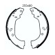Колодки тормозные задние 255x60 PEUG Expert 96-06, 806 94-02  //  CIT Jumpy 95-06  //  FIAT Scudo 96