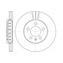 Тормозной диск 256 mm VW Golf IV 08.97-06.05, Polo 02-…, Bora-Jetta 98-14 // AUDI A3 (8L1) 09.96-