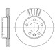 Тормозной диск 280 mm VW T4 95-03 TD142 (DF2809) (пр-во DAFMI)