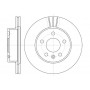 Тормозной диск 276 mm MB Vito (638) 96-03, V-Classe (638/2) 96-03 TD186 (DF2797) (пр-во DAFMI)