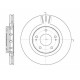 Тормозной диск 294 mm MITSU ASX 13-..., Outlander I, II, III  03-...  //  PEUG 4007 08-…  //  CIT