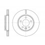 Тормозной диск 294 mm VW Multivan/Transporter T5/T6  03-… TD239 (DF4312) (пр-во DAFMI)