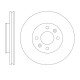 Тормозной диск 256 mm HYUNDAI Accent IV (RB) 10-…   //  KIA Rio III (UB) 11-...  TD273 (DF6198) (
