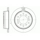 Тормозной диск 312 mm TOYOTA Land Cruiser J70, J80, J90 84-..., LC Pardo J120 03-10  //  LEXUS GX