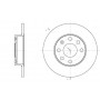 Тормозной диск 236 mm OPEL Kadett D, E 79-93, Corsa A 85-93 TD433 (DF1607) (пр-во DAFMI)