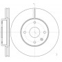 Тормозной диск 278 mm CHEVR Epica (KL1) 06-… TD455 (DF6031) (пр-во DAFMI)
