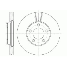 Тормозной диск 278 mm MAZDA 3 (BK, BL) 03-14, 5 (CR19, CW) 05-… TD614 (DF4384) (пр-во DAFMI)