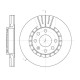 Тормозной диск 256 mm OPEL Astra F 91-98, Kadett E 85-93, Vectra A, B 89-04  //  DAEWOO Lanos/Sen