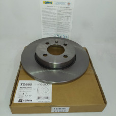 Тормозной диск 256 mm VW Caddy II 95-04, Golf III, IV 91-02, Passat B3 88-97  //  CHERY Amulet 05