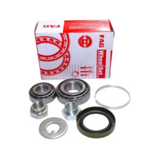 Подшипник ступицы (ремкомплект) ВАЗ 2101-07 (подш.2 шт., гайки 2 шт., кольцо, сальник) (пр-во FAG)