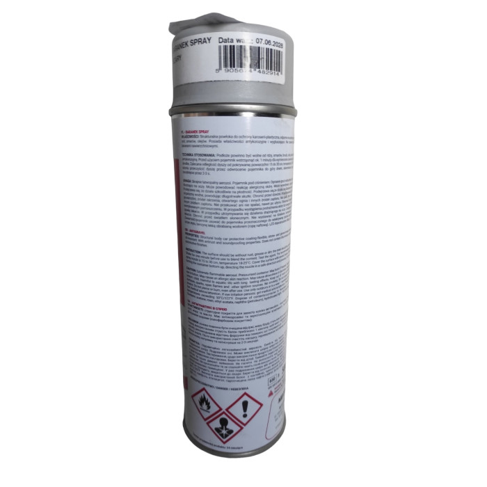 Гравитекс серый (антигравий) аэрозольный Spray 500мл (пр-во Moto-Gama)