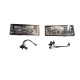 Ліхтарі задні ВАЗ 2108, 2109, 21099,2113,2114 комплект 2шт WHITE (вир-во Flagmus)