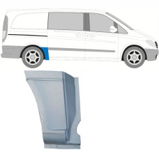 Рем заднего крыла MERCEDES VITO (03- г.) короткая база правая до колеса (пр-во Polcar)