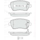 Колодки гальмові передні RENA DACIA Logan MCV 07-…, Duster 10-…, Lodgy/Dokker 12-…, Clio III/IV 10-…, Captur 13-…, Kangoo 10-... // LADA Largus 12-… / NISSAN Micra III 03-10, Note (E11) 06-… // SUZUKI Swift III 05-…, Splash 08-…(GDB3396) (вир-во Dafmi)