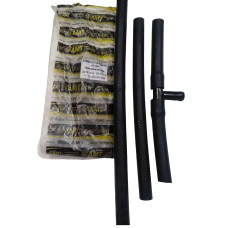 Патрубки печки ВАЗ 2110 (к-т 3шт)с тройником (пр-во АМТ)