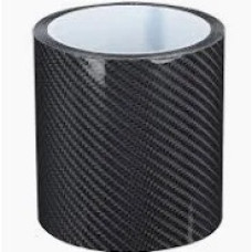 Стрічка клейка "карбон" 50мм*5м чорний глянець K5D Nano