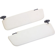 Козирки протисонячні м'які білі ВАЗ 2104-2107 (2ч)