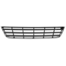 Решітка бампера VOLKSWAGEN PASSAT B6 (05-10 р.) передня середня з чорною рамкою (про-Тайвань)