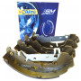 Колодки тормозные задние 203x37 FORD Fiesta V (JH, JD) 2001-2008, Fusion (JU) 2002-2012(GS8742)  (пр-во Dafmi)