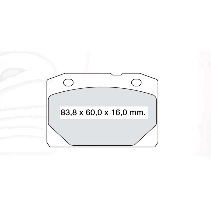Колодки гальмівні передні ВАЗ 2101 - 2107 D656E (вир-во Intelli)