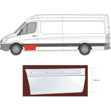 Низ передней двери MERCEDES SPRINTER (06-18  г.) (низкая) левой (пр-во KLOKKERHOLM)