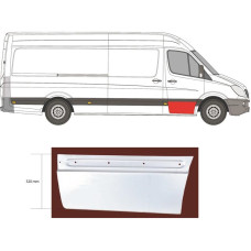 Низ передней двери MERCEDES SPRINTER (06-18  г.) (низкая) правой (пр-во KLOKKERHOLM)