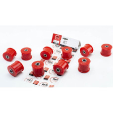 Втулка реактивних тяг 21214 (с/блок) (великі+маленькі) червоні (вир-во BEG)