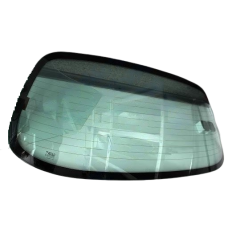 Стекло DAEWOO LANOS (97- г.) заднее с ЭО зеленое (пр-во SafeGlass)