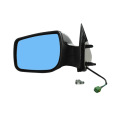 Зеркало боковое ВАЗ 1117-18-19 левое с электроприводом и обгревом Антиблик (пр-во Гранд Ри Ал)