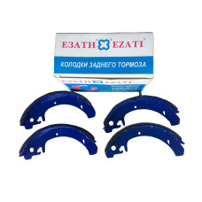 Колодки тормозные ВАЗ 2108, 2109, 21099, 2110, 2111, 2112, 2113, 2114, 2115 задние (пр-во EZATI)