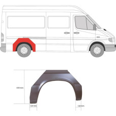 Рем заднего крыла MERCEDES SPRINTER (95- г.) левого\\\\правого (пр-во KLOKKERHOLM)